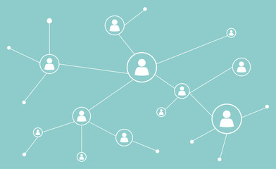 Internet network connection background