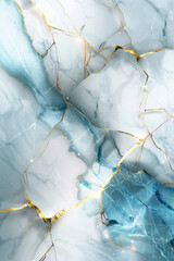 Fototapeta premium White Marble Background with Golden Lines