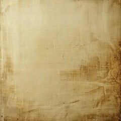 Fototapeta premium Close-up of a Brown and Beige Textured Canvas