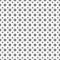 Mandala pattern black and white