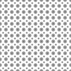 Mandala pattern black and white