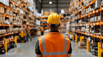 Warehouse stocked with non-corrosive components