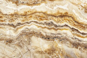 Fototapeta premium Travertine Texture Background, Beige Marble Surface, Polished Granite Floor, Natural Travertine