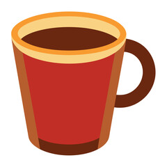 Coffee cup logo icon vector illustration.
