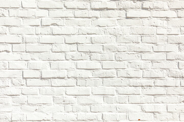 pattern of white brick plaster wall in rough structure