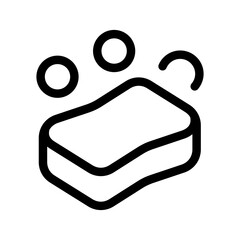 Sponge Icon Vector Symbol Design Illustration