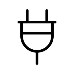 Obraz premium Plug Icon Vector Symbol Design Illustration
