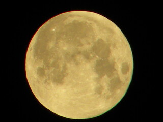 Obraz premium full moon in night sky