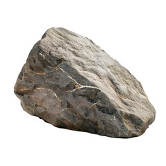 Fototapeta premium rock isolated on white background