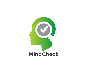 mind health check logo designs for medical check up