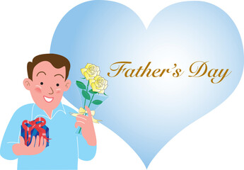 ハートの父の日
