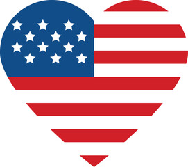 United States of America (USA) flag vector