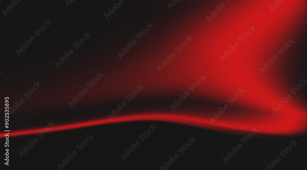 Fototapete abstract black and red waves for backgrounds chromatic flow abstract waves