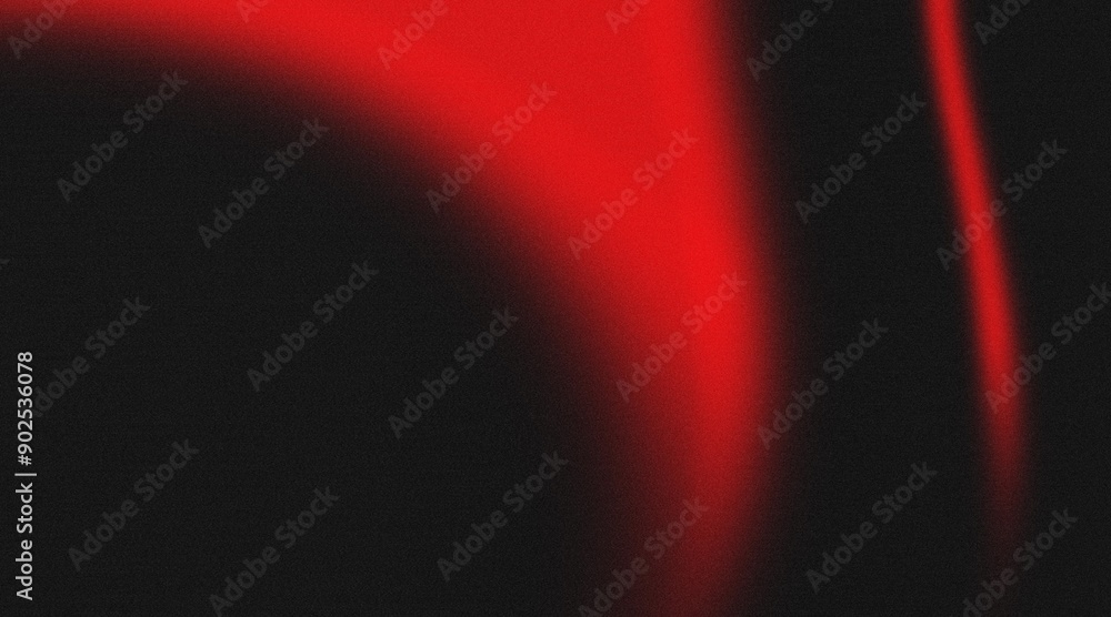 Fototapete abstract black and red waves for backgrounds chromatic flow abstract waves