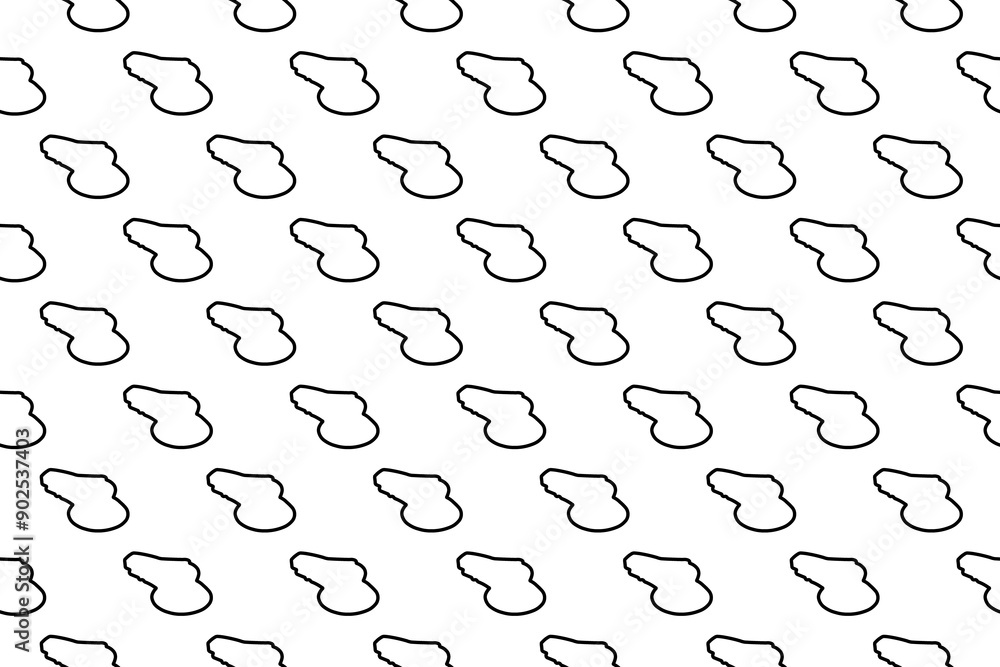 Poster seamless pattern completely filled with outlines of sanding machine symbols. elements are evenly spa