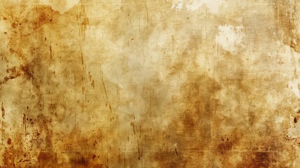 Grunge Texture with Splashes and Scratches on a Brown Background