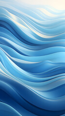 Fototapeta premium Digital technology minimalist gradient landscape abstract graphic poster background with generative