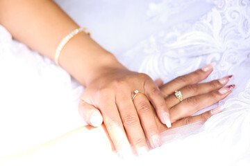 Fototapeta premium noivos no casamento
