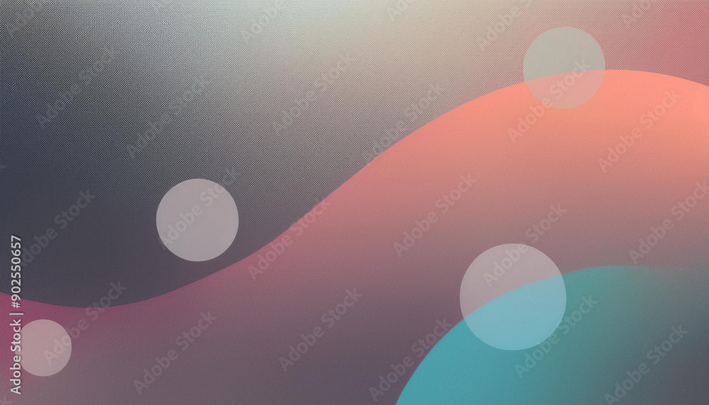 Aufkleber abstract vibrant color flow abstract colors grainy background grey gradient noise texture banner