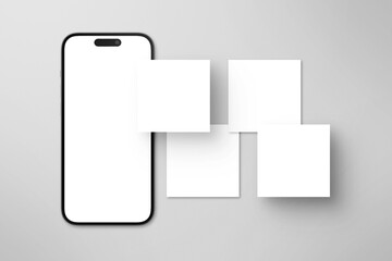 Instagram Phone Story & Post Mokcup