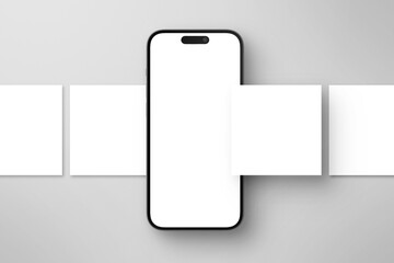 Minimal Phone Story & Post Mockup © Sagesmask