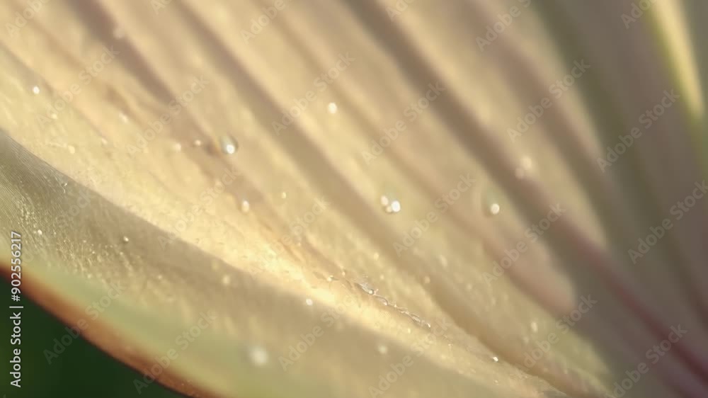 Poster a closeup view of a single petal with intricate details and textures showcasing natures intricate be