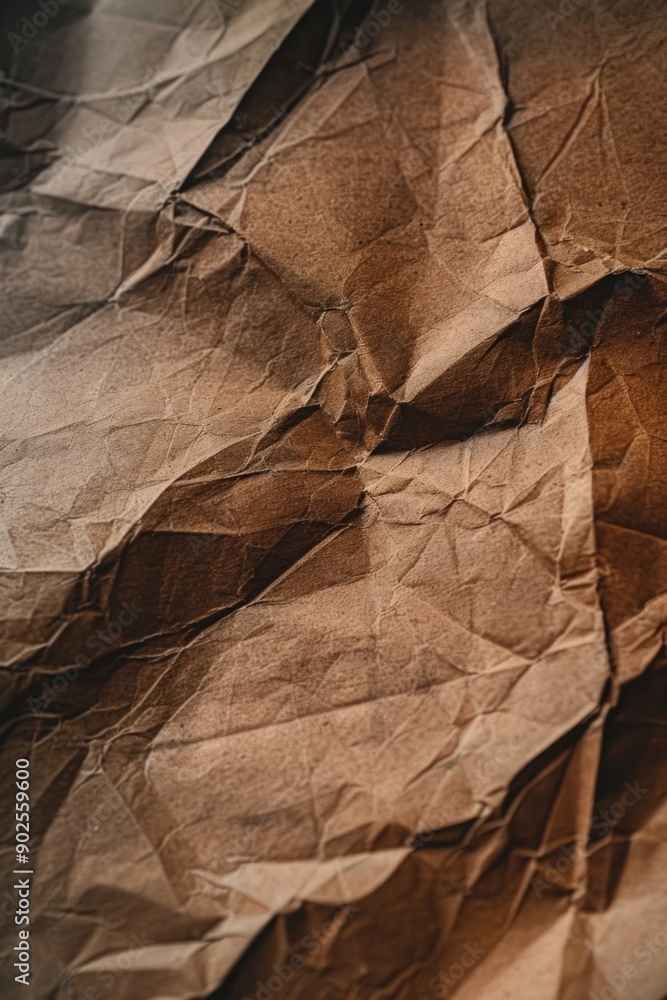 Aufkleber a close-up image of a piece of brown paper with no additional context or creative descriptions