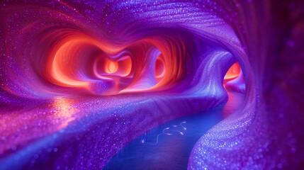 Exploring Fallopian Tube Labyrinth.  Inside the Female Body
