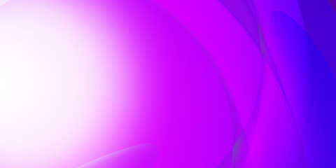 Graphic illustrations of curves and wavy lines. Geometric wallpaper, purple gradient background. Templates for websites, covers, and background designs.