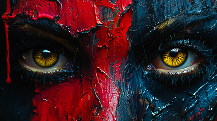 A Portrait of Silent Horror.  Eyes of Terror