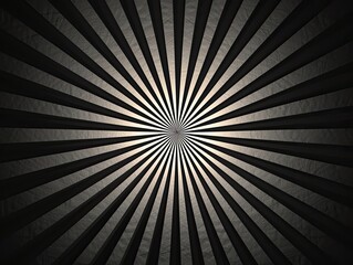 Obraz premium A striking radial pattern with dark rays converging at the center, creating a dramatic and eye-catching design for various uses.