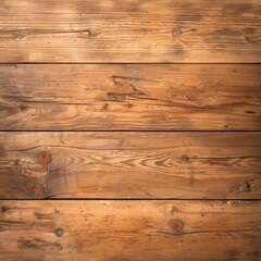 Naklejka premium Close-up of rustic wooden planks with natural grain and texture, perfect for backgrounds and design projects.