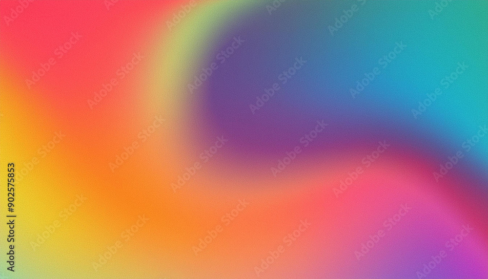 Poster abstract vibrant rainbow colors flow abstract grainy background pastel colors gradient texture abstr