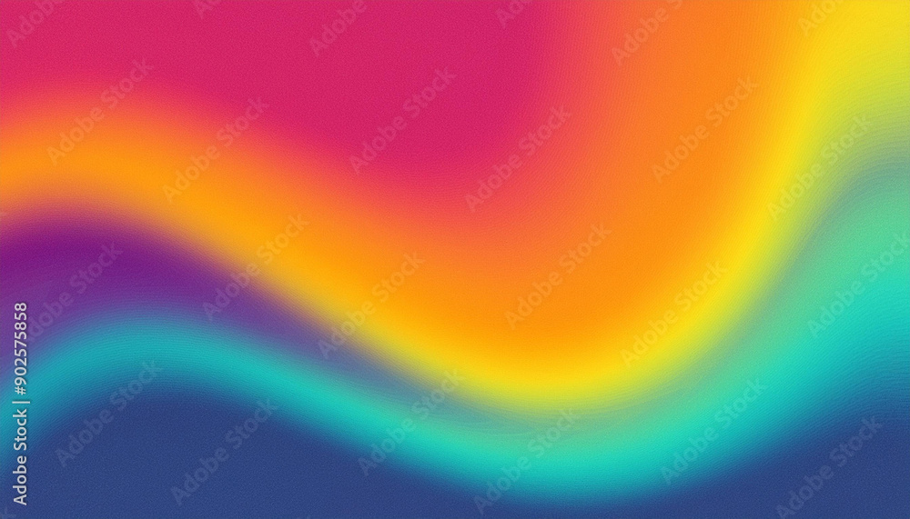 Poster abstract vibrant rainbow colors flow abstract grainy background pastel colors gradient texture abstr