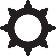 Gear Glyph Icon