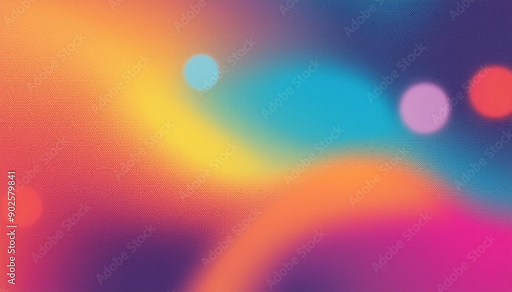 Poster abstract vibrant rainbow colors flow abstract grainy background pastel colors gradient texture abstr