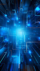 Obraz premium Digital technology Internet abstract graphic poster background