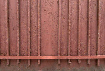 Old metal fence.