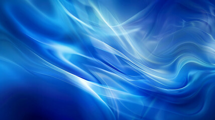Blue, abstract, wavy, background Perfect for elegant presentation, web banner, poster	