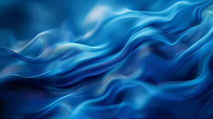 Blue, abstract, wavy, background Perfect for elegant presentation, web banner, poster	