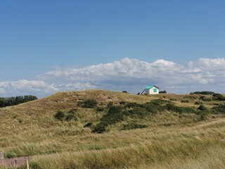 Obraz premium cabine sulla spiaggia