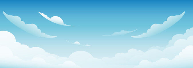blue sky and clouds background	