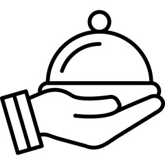 Fototapeta premium Food Tray Icon