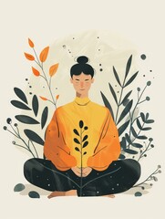 Mindful Communication Card for Wellness Generative AI