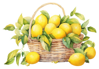 PNG A lemon baskets grapefruit plant food.