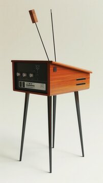 Futuristic Music-Making with the Theremin. Innovation and Creativity Concept