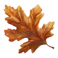 Obraz premium A leaf with a brown color and a yellowish tint