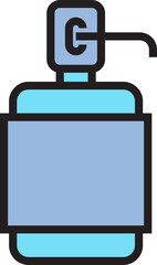 Spray Bottle Icon Illustration