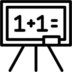 Vector Icon Whiteboard, Board, Projection, Educational, Presentation