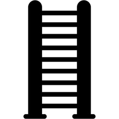 Vector Icon Ladder, Stairs, Steps, Tools, Tools And Utensils